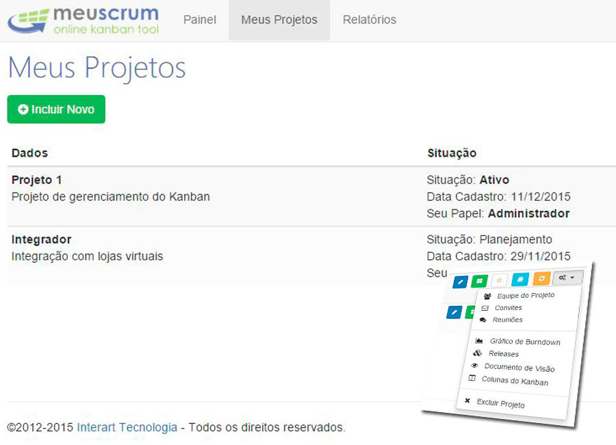 Projetos